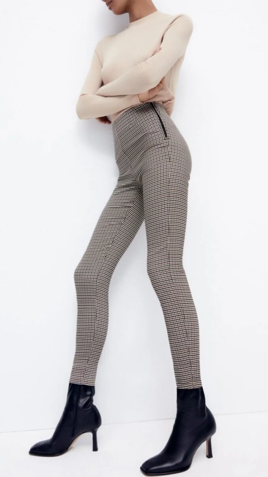 Zara printed leggings