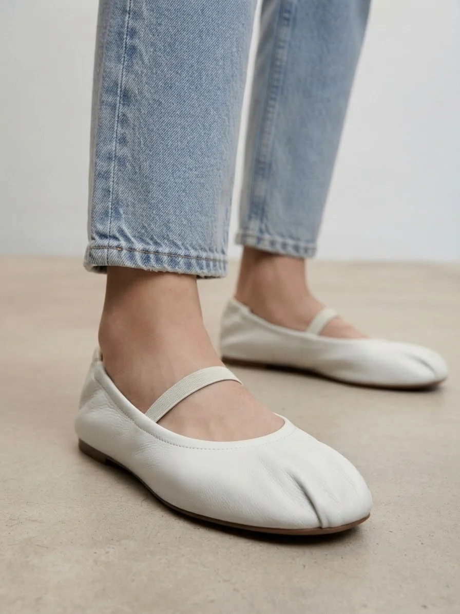 Zara balerina flats