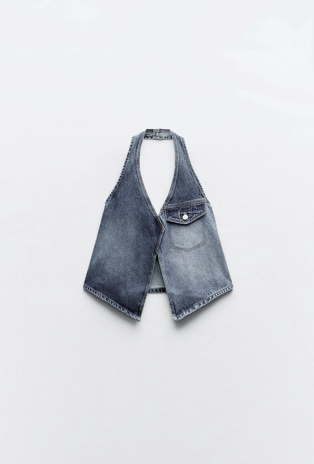 Zara denim top