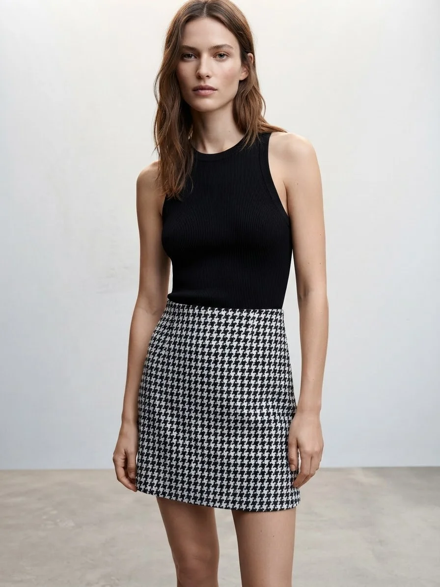 Printed skirt